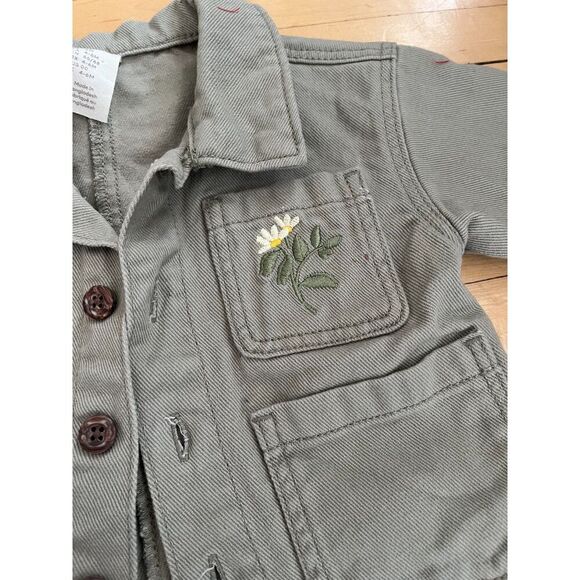 H&M 100% Cotton Toddler Embroidered Jacket - Picture 2 of 3